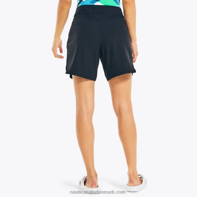 7\" kort kort sort Nautica PZ4T884 Kvinder