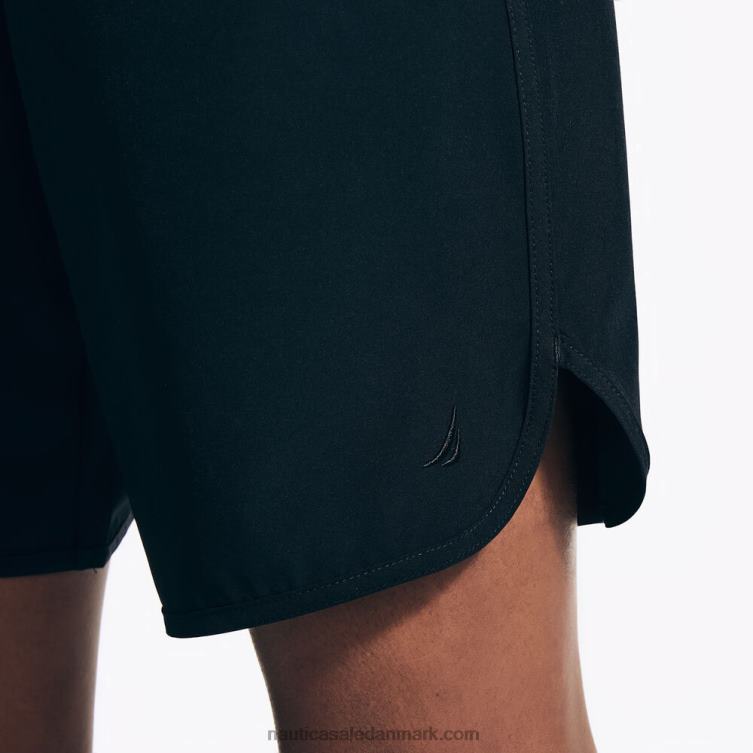 9\" kort kort ægte sort Nautica PZ4T1041 Kvinder