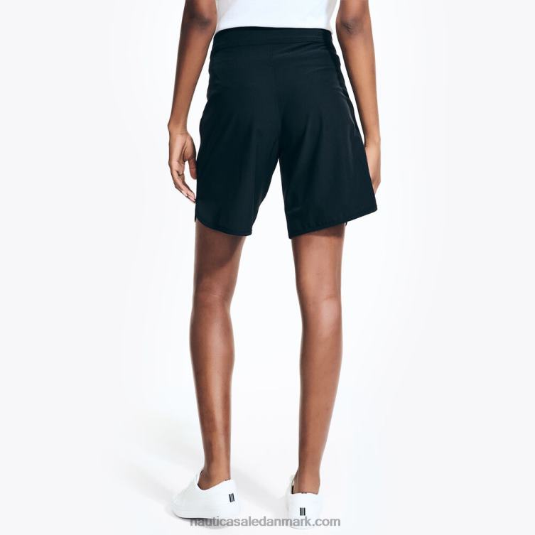 9\" kort kort ægte sort Nautica PZ4T1041 Kvinder