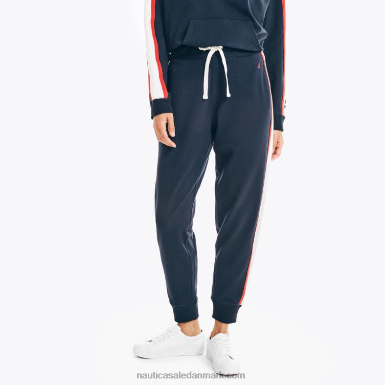 colorblock stretch-fleece jogger stjerneblå lyng Nautica PZ4T748 Kvinder