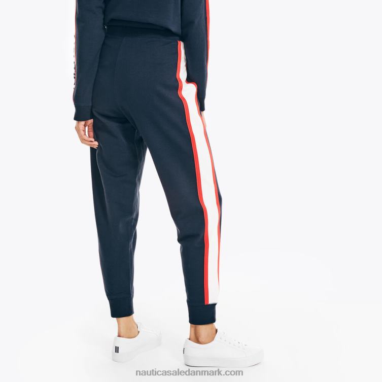 colorblock stretch-fleece jogger stjerneblå lyng Nautica PZ4T748 Kvinder