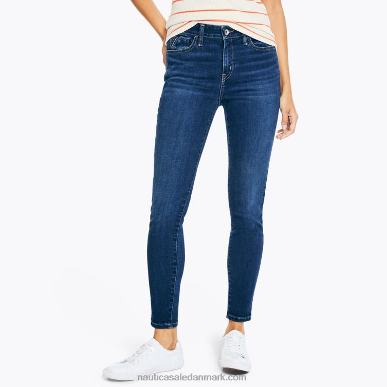 jeans co. ægte flex mellemhøj skinny denim safir/beggul Nautica PZ4T1049 Kvinder