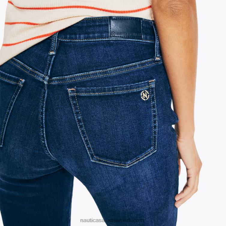 jeans co. ægte flex mellemhøj skinny denim safir/beggul Nautica PZ4T1049 Kvinder