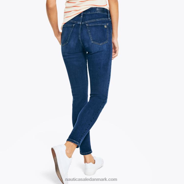 jeans co. ægte flex mellemhøj skinny denim safir/beggul Nautica PZ4T1049 Kvinder