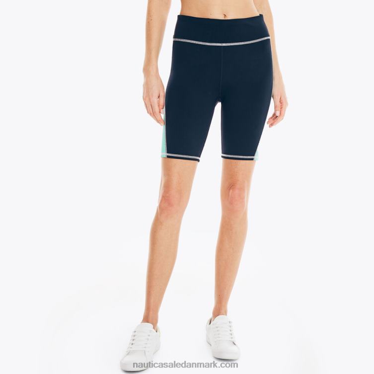 colorblock performance biker short flåde Nautica PZ4T1028 Kvinder