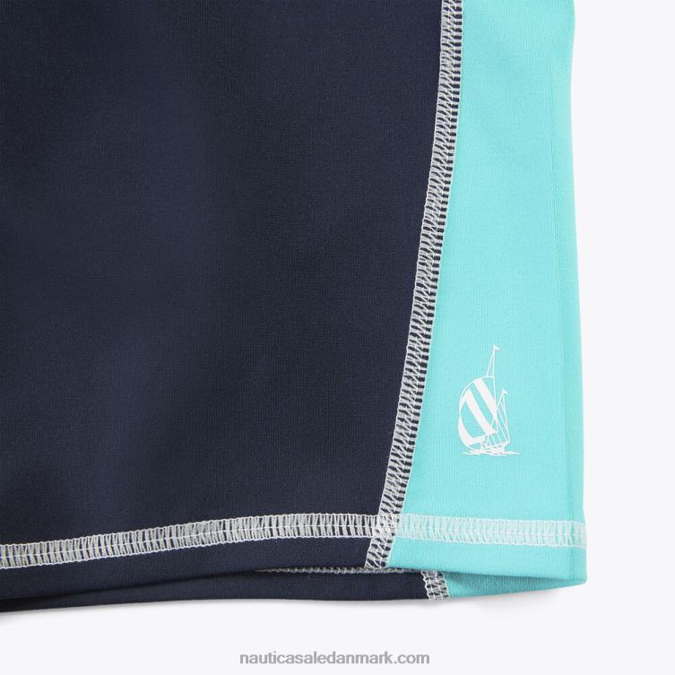 colorblock performance biker short flåde Nautica PZ4T1028 Kvinder