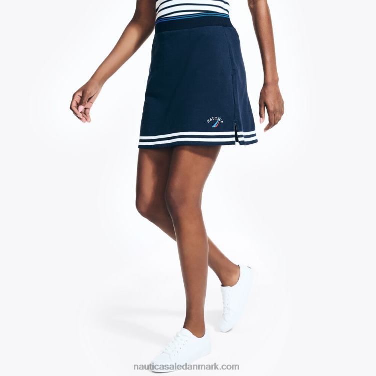 colorblock skort stjerneblå lyng Nautica PZ4T746 Kvinder