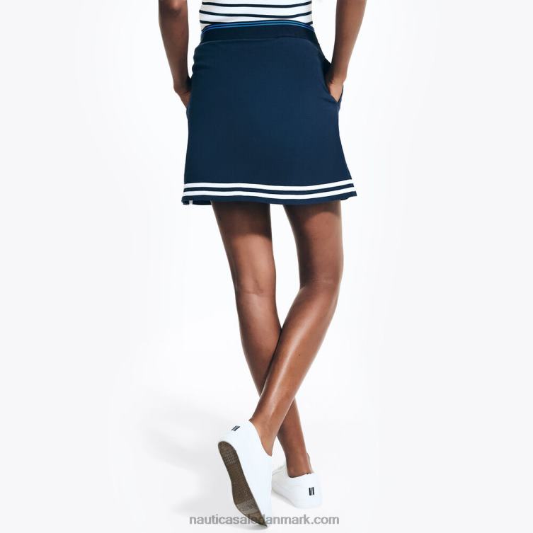 colorblock skort stjerneblå lyng Nautica PZ4T746 Kvinder