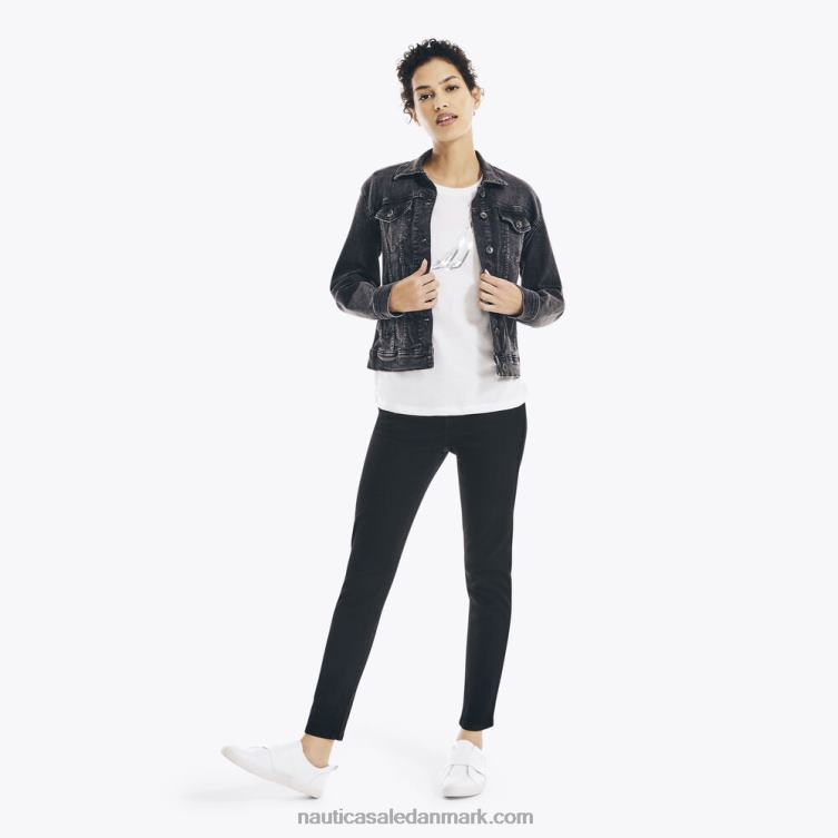 bæredygtigt udformet pailletter j-klasse t-shirt skumfidus Nautica PZ4T1044 Kvinder