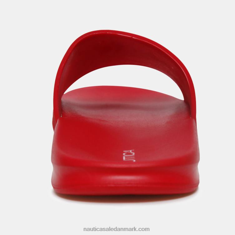 logo-præget glidesandal nautica rød Nautica PZ4T628 Mænd