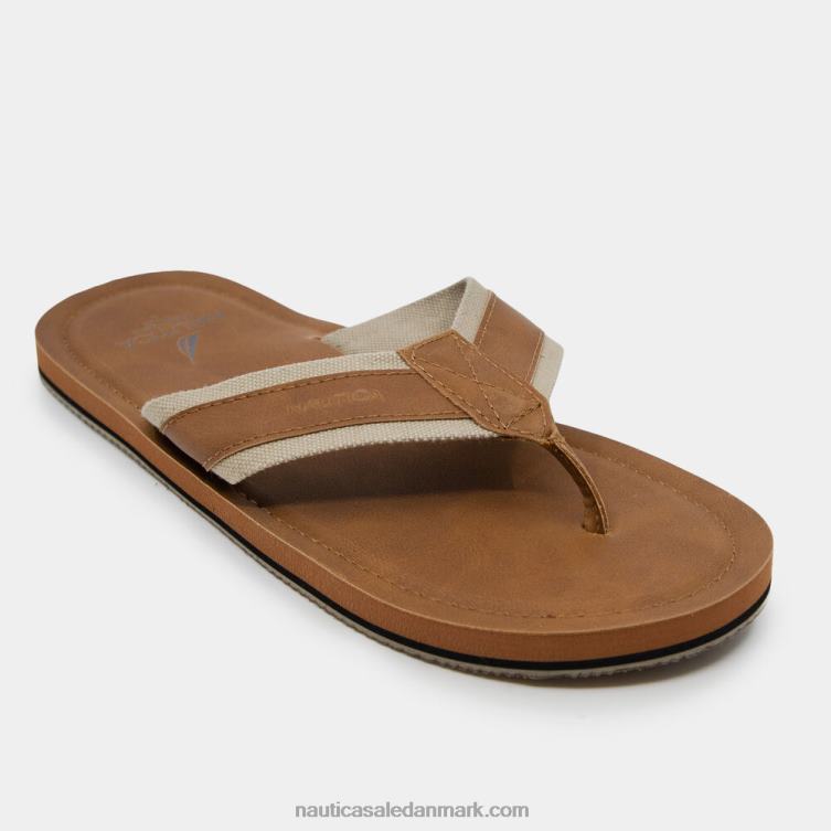 sandaler med relief med logo militær tan Nautica PZ4T79 Mænd