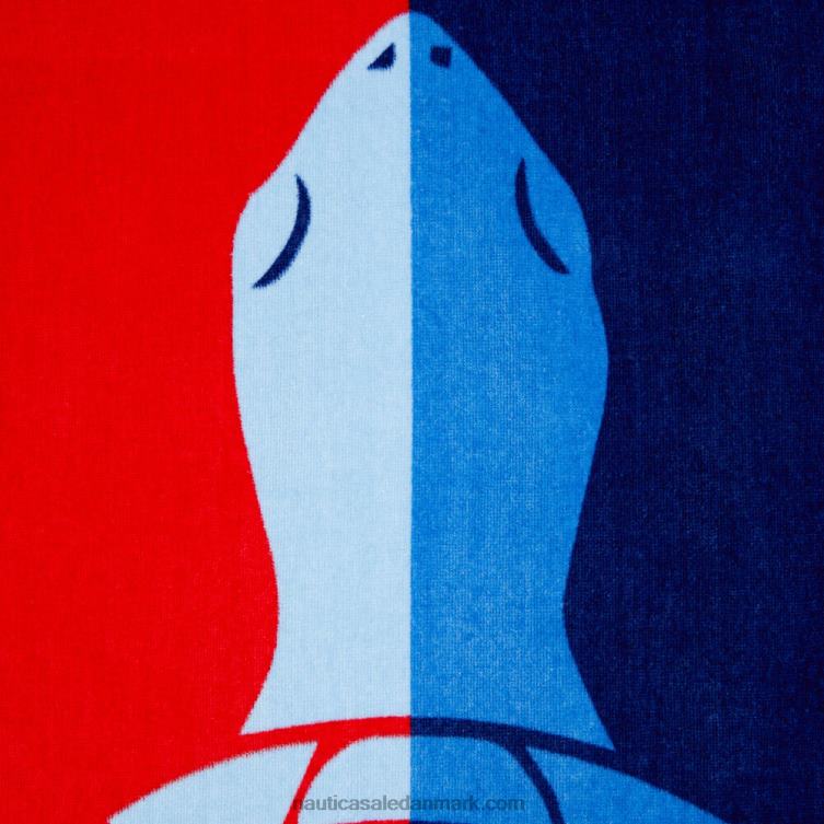 farveblok skildpadde print badehåndklæde edgartown rød Nautica PZ4T184 Mænd