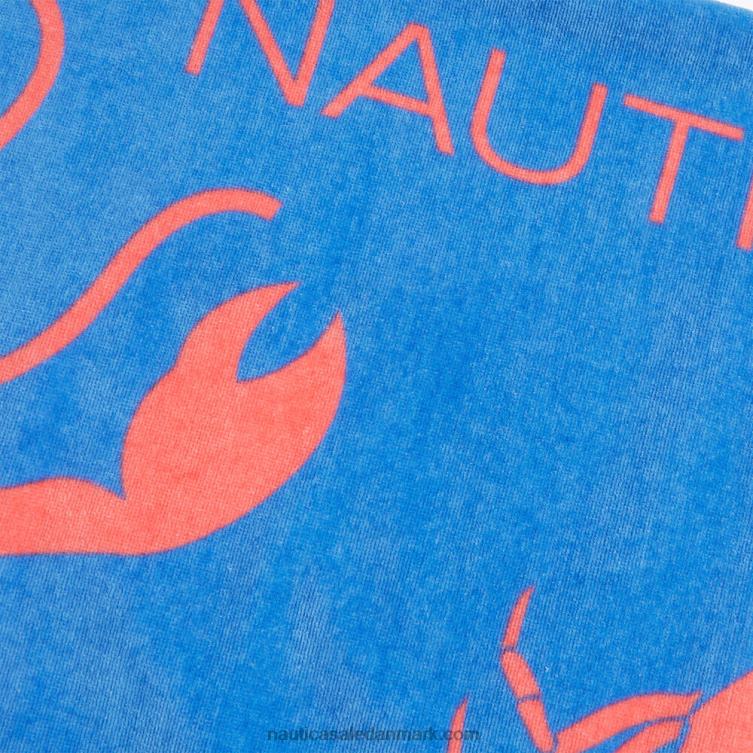 strandhåndklæde med hummerprint turkis Nautica PZ4T247 Mænd
