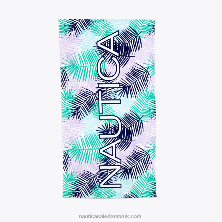 strandhåndklæde med palmetryk flere børn Nautica PZ4T896 Mænd