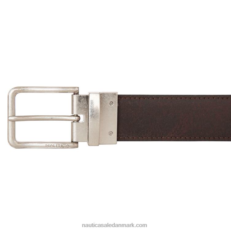 logo præget bælte sort Nautica PZ4T126 Mænd