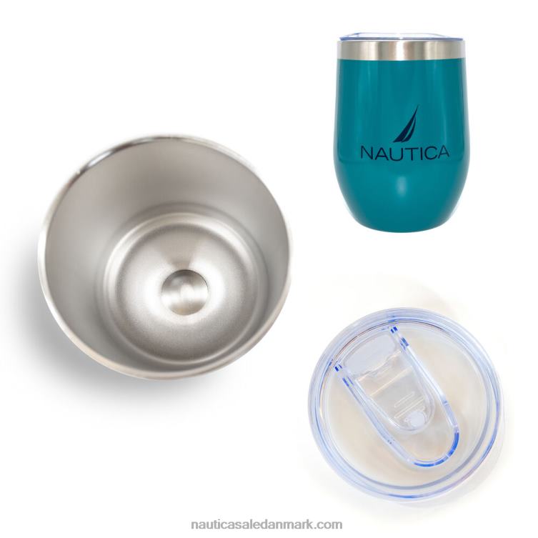 logo dobbeltvægget kort tumbler i rustfrit stål multi Nautica PZ4T252 Mænd
