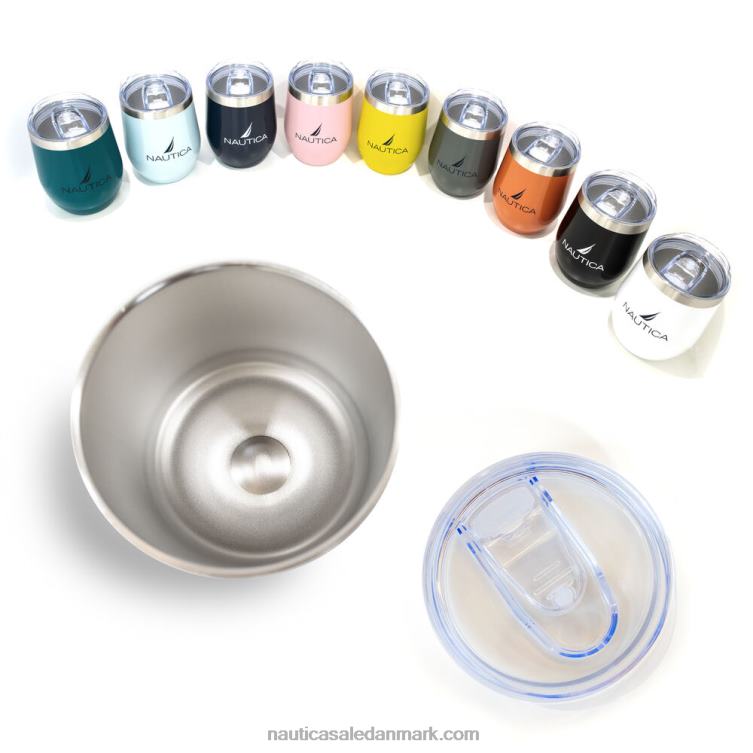 logo dobbeltvægget kort tumbler i rustfrit stål multi Nautica PZ4T267 Mænd