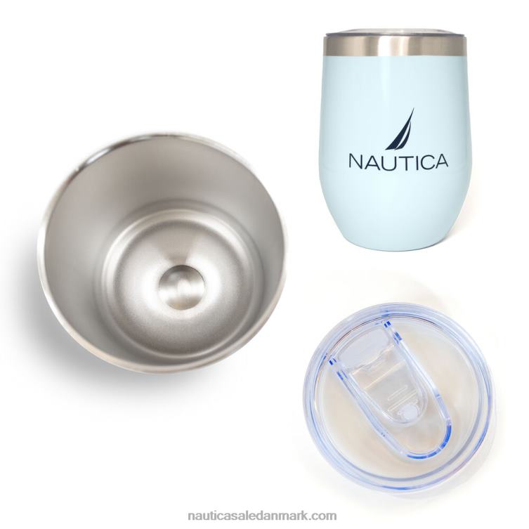 logo dobbeltvægget kort tumbler i rustfrit stål multi Nautica PZ4T267 Mænd