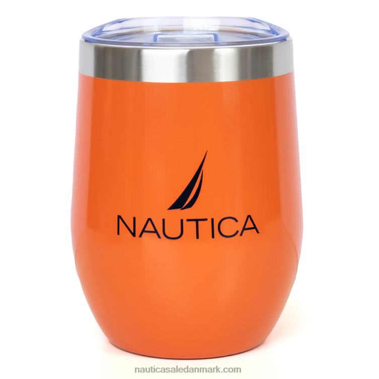 logo dobbeltvægget kort tumbler i rustfrit stål multi Nautica PZ4T279 Mænd