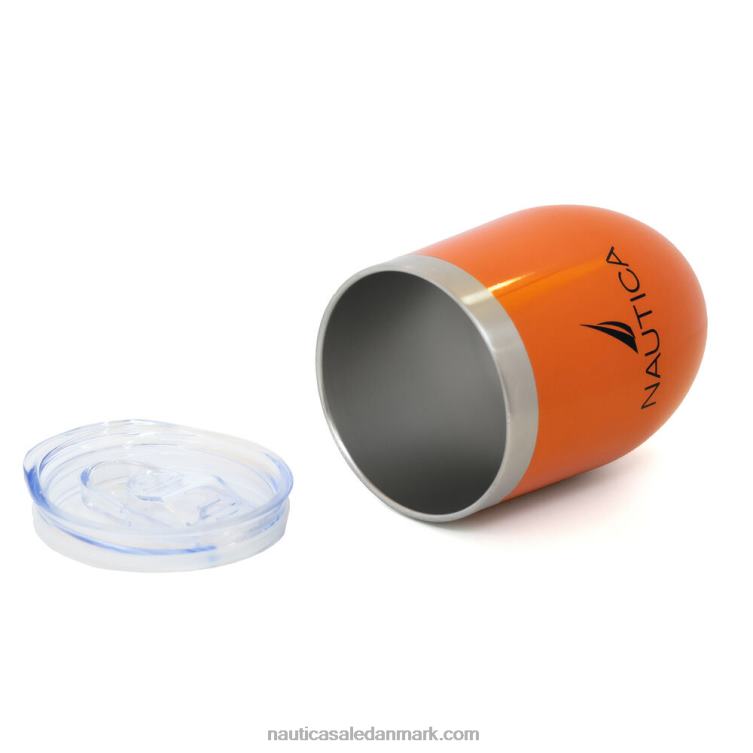 logo dobbeltvægget kort tumbler i rustfrit stål multi Nautica PZ4T279 Mænd