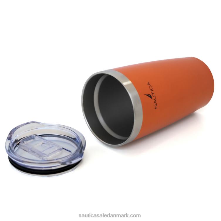 logo dobbeltvægget tumbler i rustfrit stål multi Nautica PZ4T323 Mænd