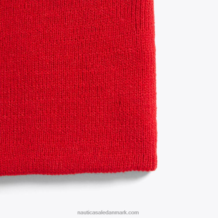 j-klasse strikhue nautica rød Nautica PZ4T661 Mænd