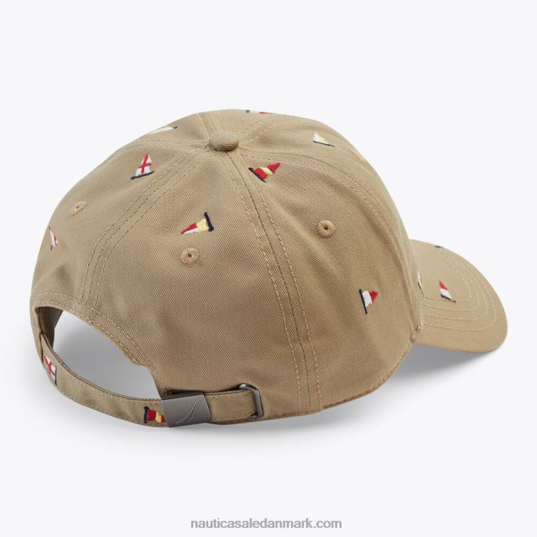 trykt kasket militær tan Nautica PZ4T76 Mænd