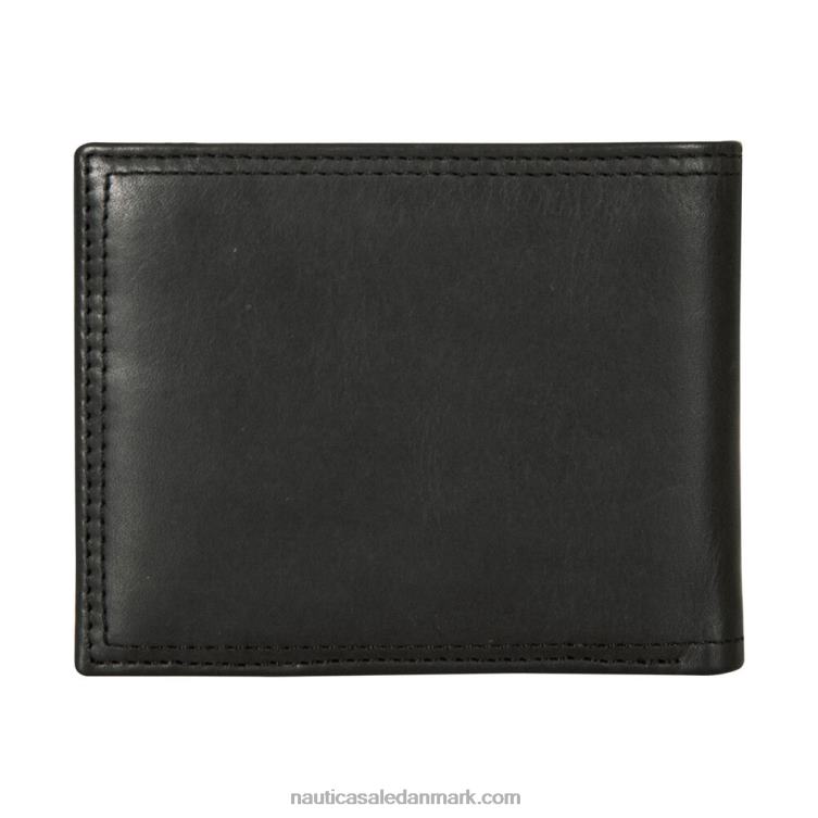 j-klasse læder pung sort Nautica PZ4T210 Mænd