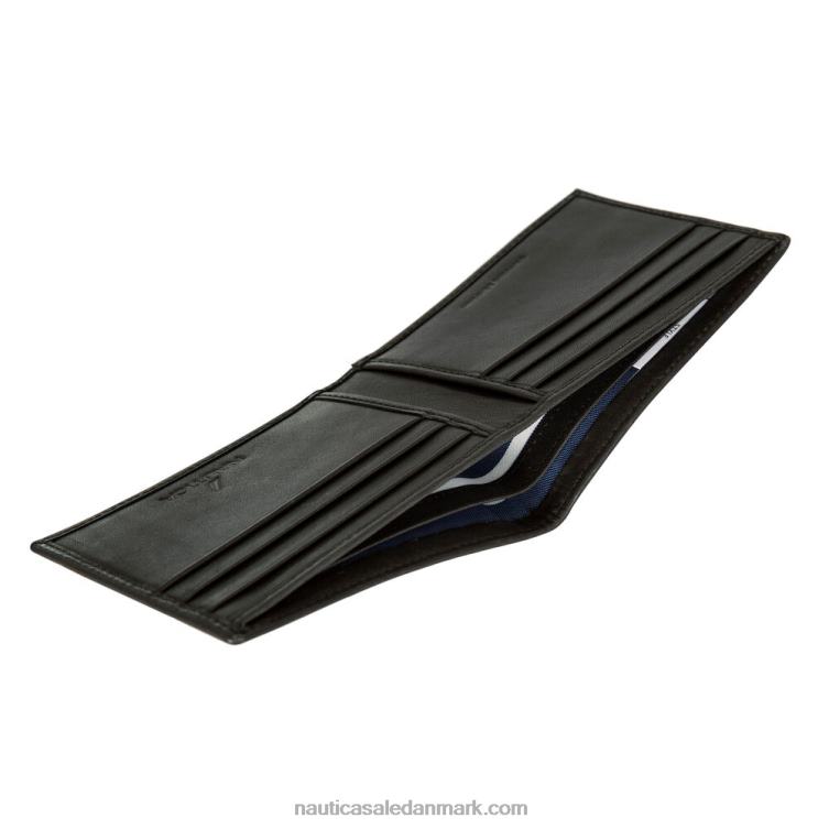 j-klasse læder pung sort Nautica PZ4T210 Mænd