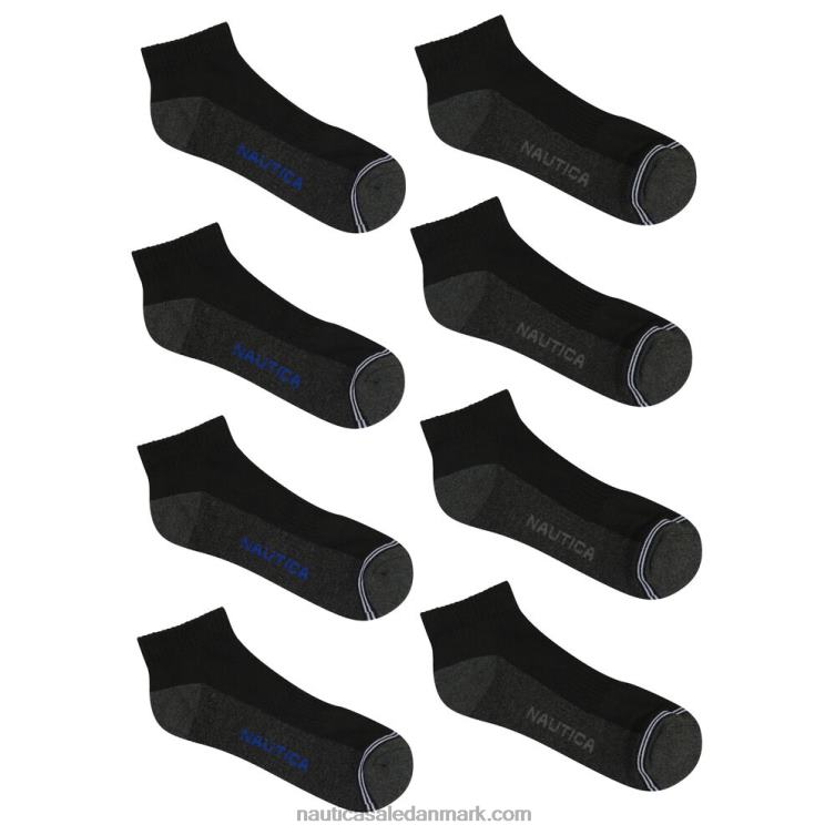atletic core quarter sokker 8-pack multi Nautica PZ4T148 Mænd