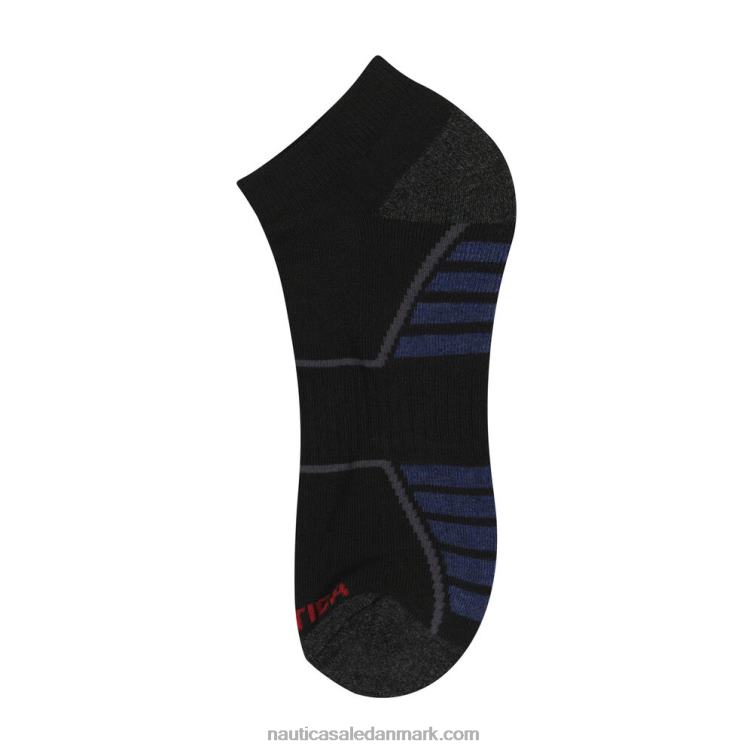 atletiske lavskårne frottéstrømper 6-pak multi Nautica PZ4T57 Mænd