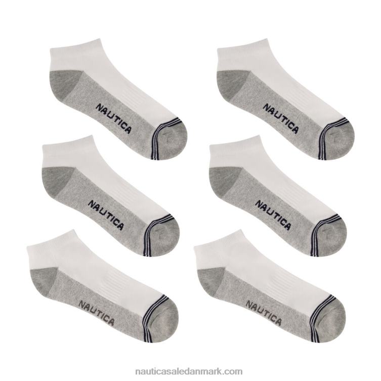 atletiske lavtskårne sokker 6-pak due Nautica PZ4T66 Mænd