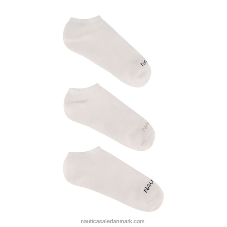 logo stretch liner strømper 6-pak sort Nautica PZ4T67 Mænd