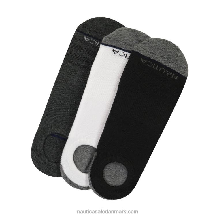 stretch liner strømper 6-pak multi Nautica PZ4T232 Mænd