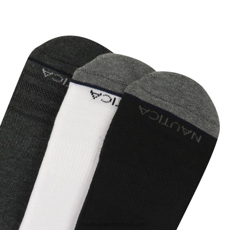 stretch liner strømper 6-pak multi Nautica PZ4T232 Mænd