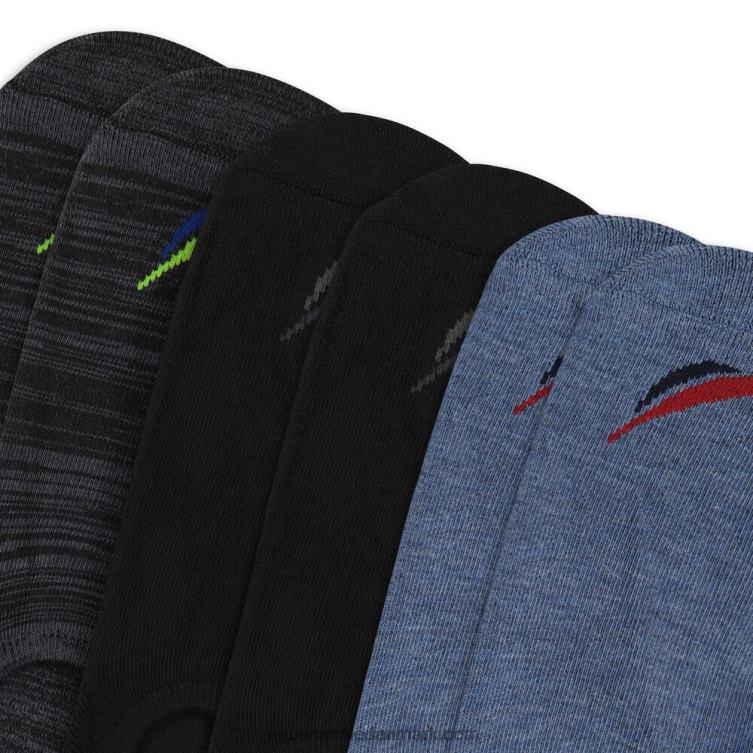 stretch liner strømper 6-pak multi Nautica PZ4T85 Mænd