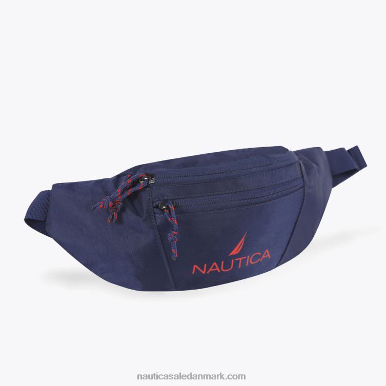 logo fanny pack arbejdstrøje blå Nautica PZ4T146 Mænd