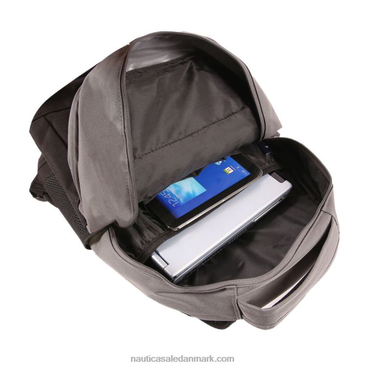 logo rygsæk fortøjninger grå lyng Nautica PZ4T283 Mænd