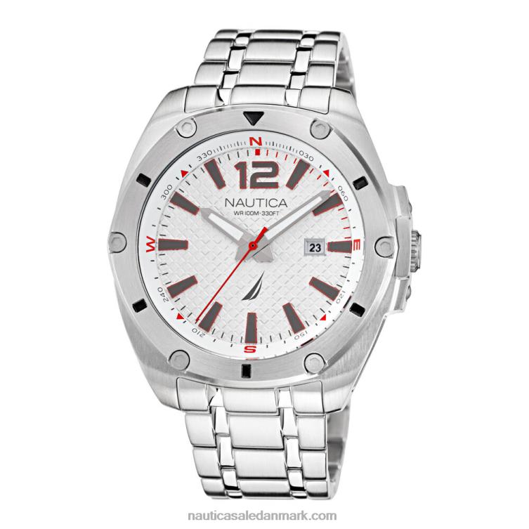 3-hånds ur i rustfrit stål multi Nautica PZ4T354 Mænd