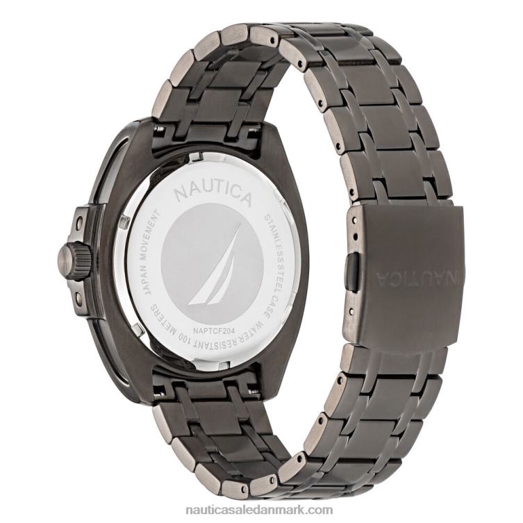 3-hånds ur i tindåse i rustfrit stål multi Nautica PZ4T395 Mænd