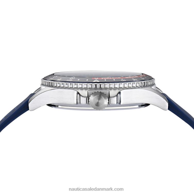 cocoa beach solcelledrevet silikone 3-hånds ur multi Nautica PZ4T266 Mænd