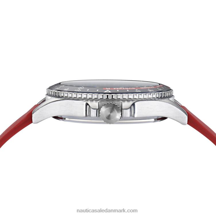 cocoa beach solcelledrevet silikone 3-hånds ur multi Nautica PZ4T306 Mænd