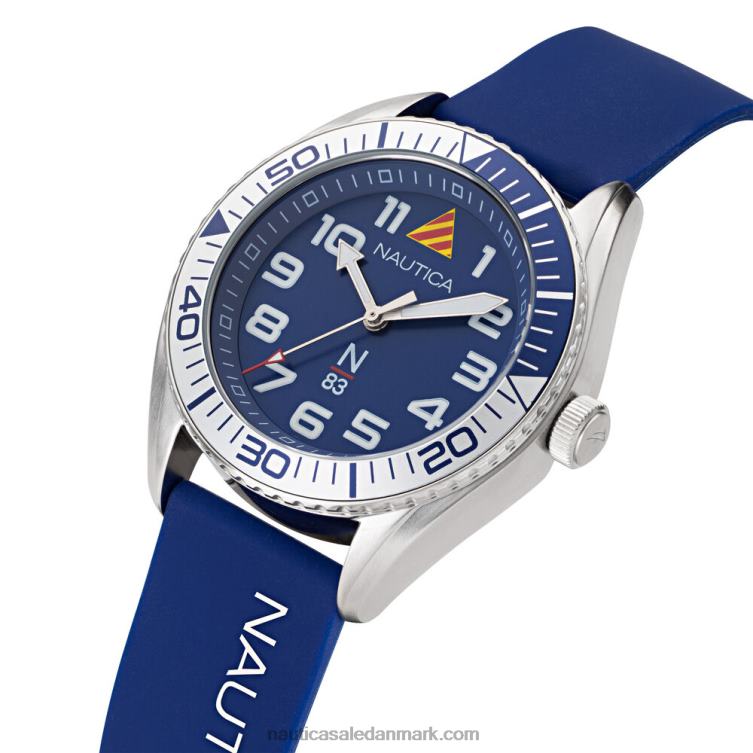 finn world silikone 3-hånds ur multi Nautica PZ4T303 Mænd