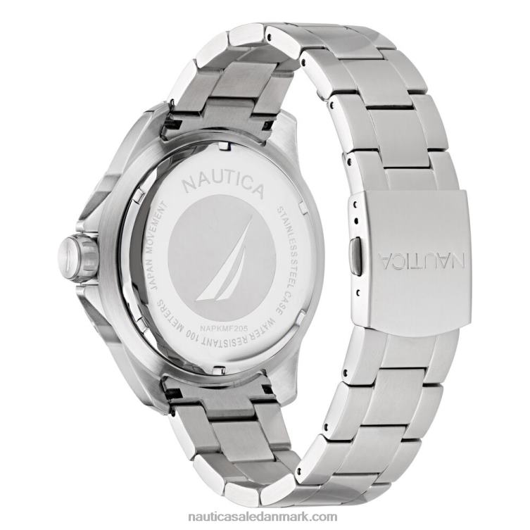 koh may bay rustfrit stål og silikone urbokssæt multi Nautica PZ4T220 Mænd