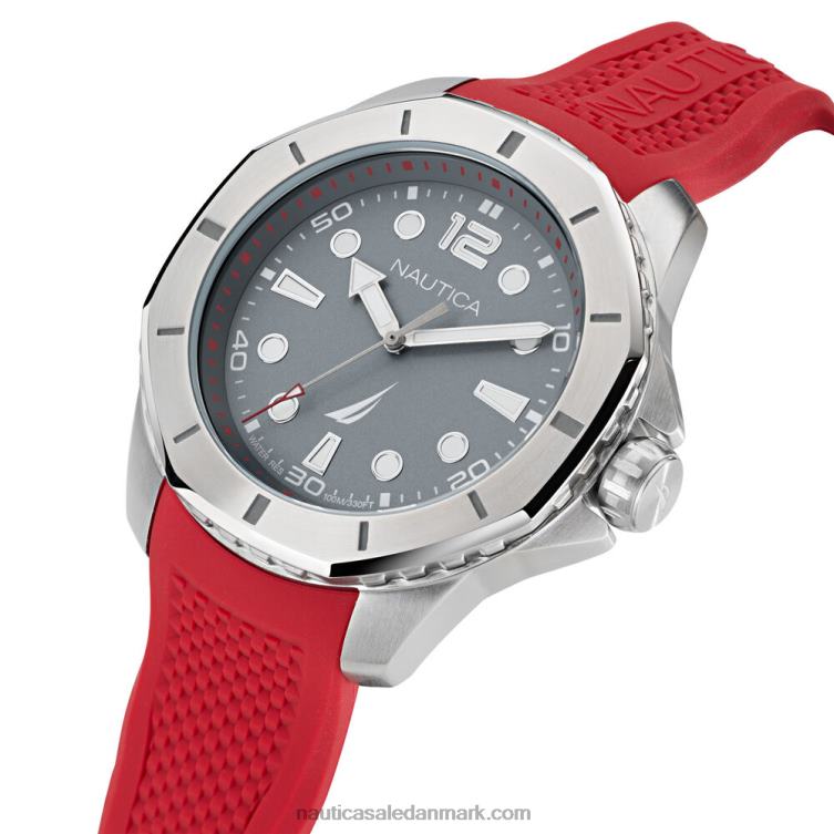 koh may bay silikone 3-hånds ur multi Nautica PZ4T338 Mænd