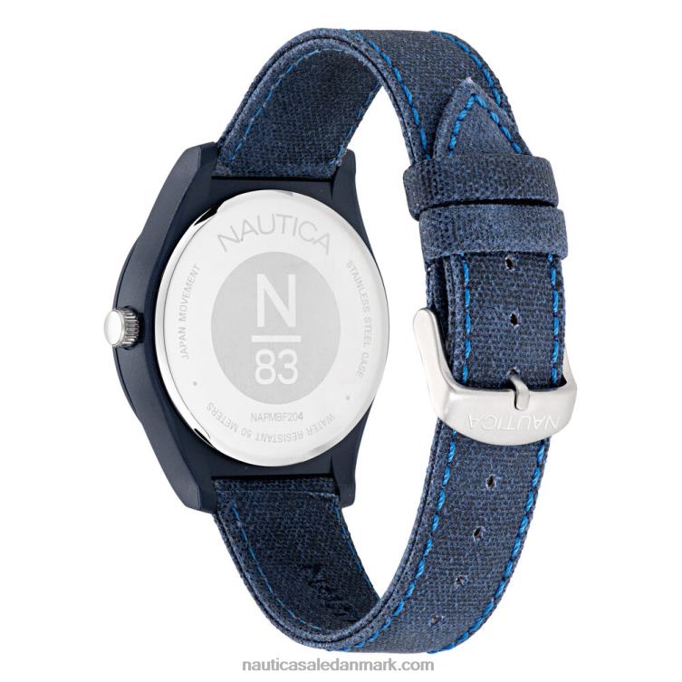 mercury bay canvas 3-hånds ur multi Nautica PZ4T350 Mænd