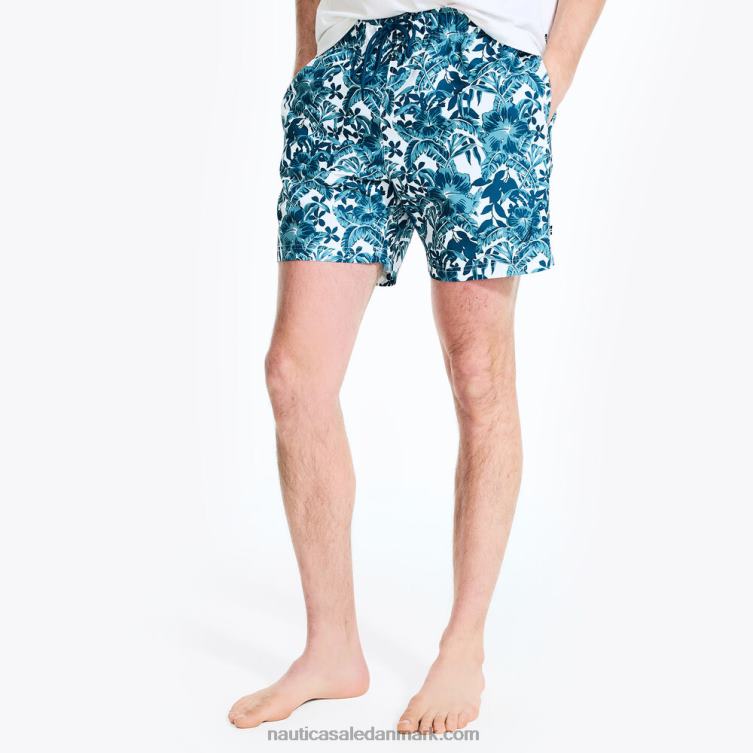 bæredygtigt udformet 6\" trykt hurtigtørrende svømmetur stjerne safir Nautica PZ4T406 Mænd