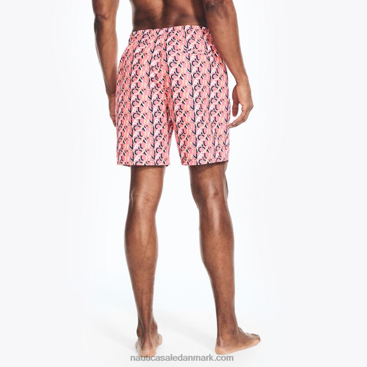 bæredygtigt udformet 8\" logo hurtigtørrende svømmetur tebær Nautica PZ4T444 Mænd