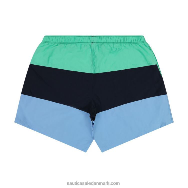 stor og høj tri-blok hurtigtørrende svømmetur mynte forår Nautica PZ4T299 Mænd