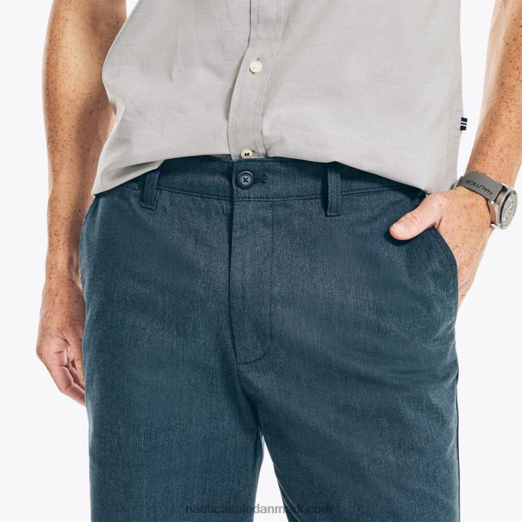 lyng bukser i klassisk pasform stormende blå lyng Nautica PZ4T40 Mænd